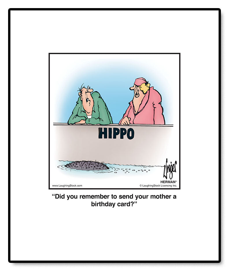 Did you remember to send your mother a birthday card?