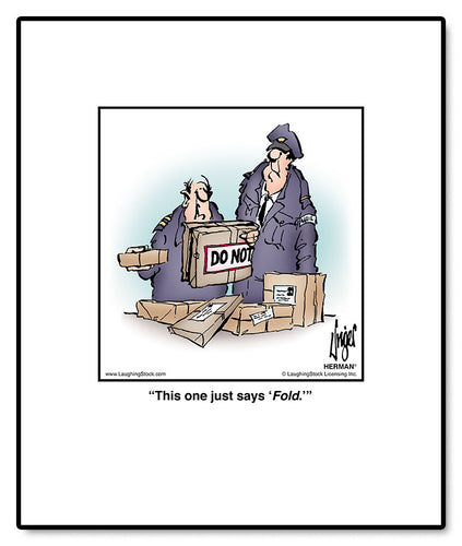 This one just says ‘Fold.’