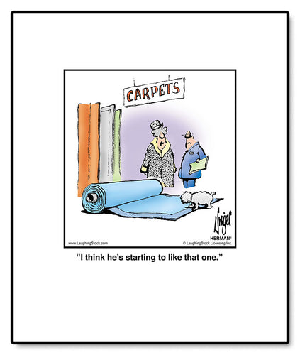 I think he’s starting to like that one.