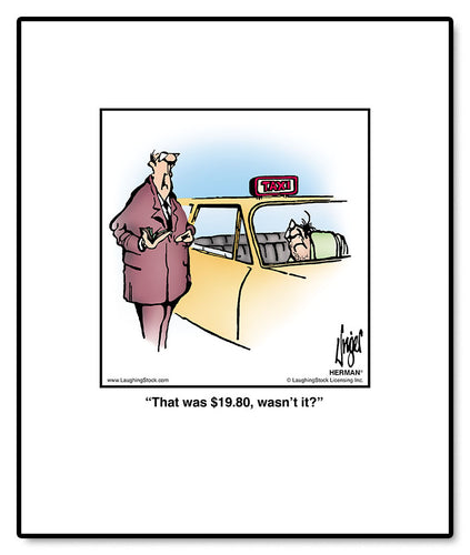 That was $19.80, wasn’t it?