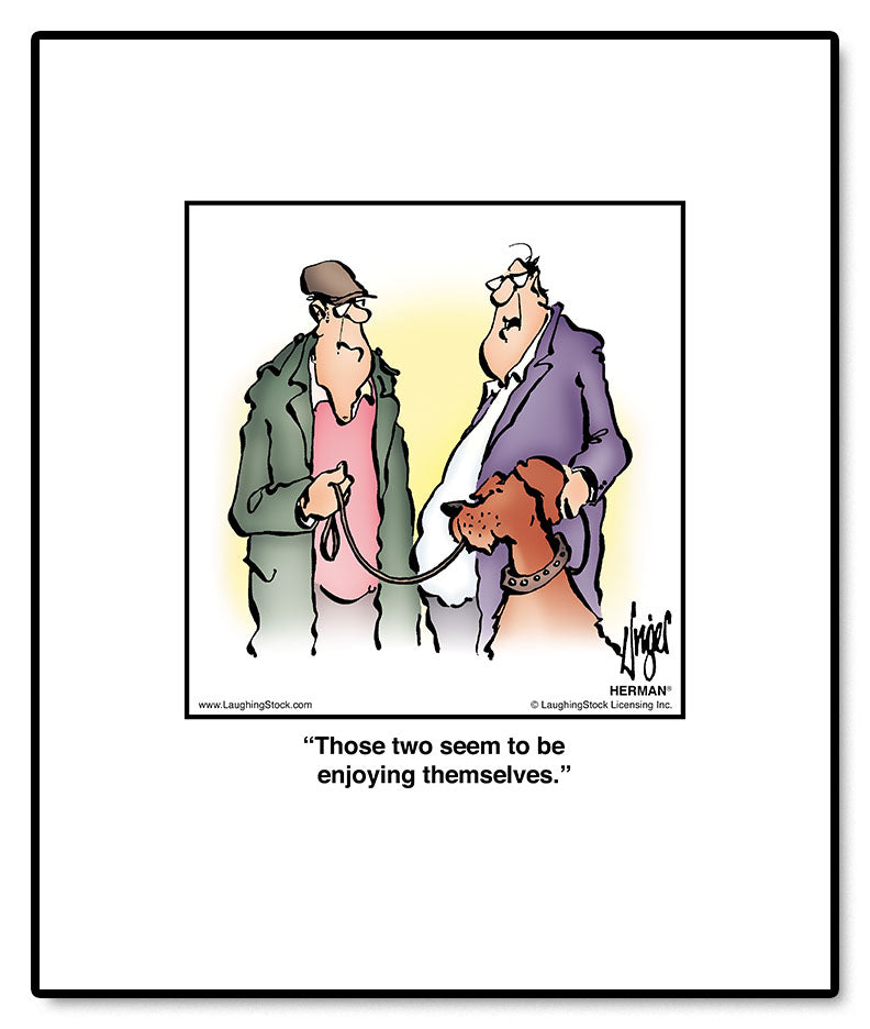 Those two seem to be enjoying themselves.