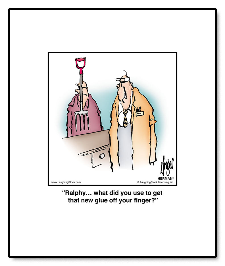 Ralphy… what did you use to get that new glue off your finger?