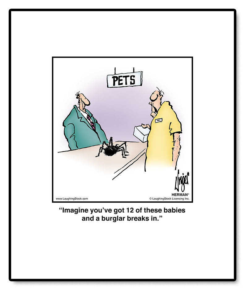 Imagine you’ve got 12 of these babies and a burglar breaks in.