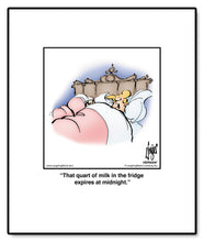 Load image into Gallery viewer, That quart of milk in the  expires at midnight.