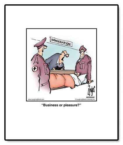 Business or pleasure?