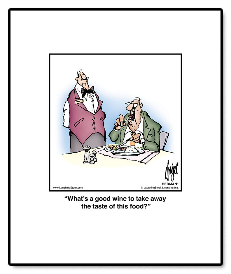 What’s a good wine to take away the taste of this food?