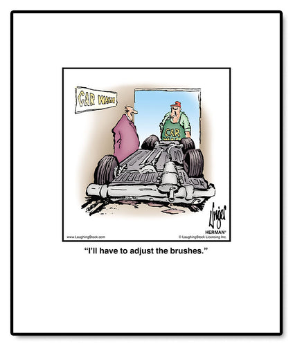 I’ll have to adjust the brushes.