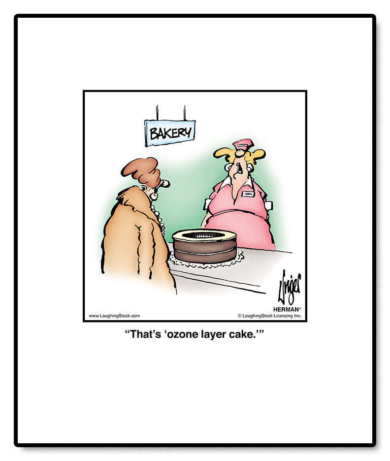 That’s ‘ozone layer cake.’