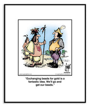 Load image into Gallery viewer, Exchanging beads for gold is a fantastic idea. We’ll go and get our beads.