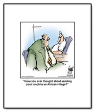 Load image into Gallery viewer, Have you ever thought about sending your lunch to an African village?