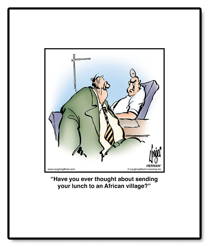 Have you ever thought about sending your lunch to an African village?