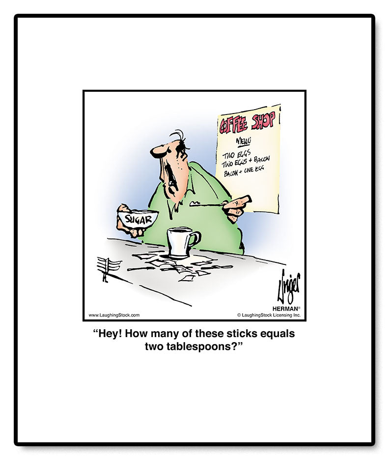 Hey! How many of these sticks equals two tablespoons?