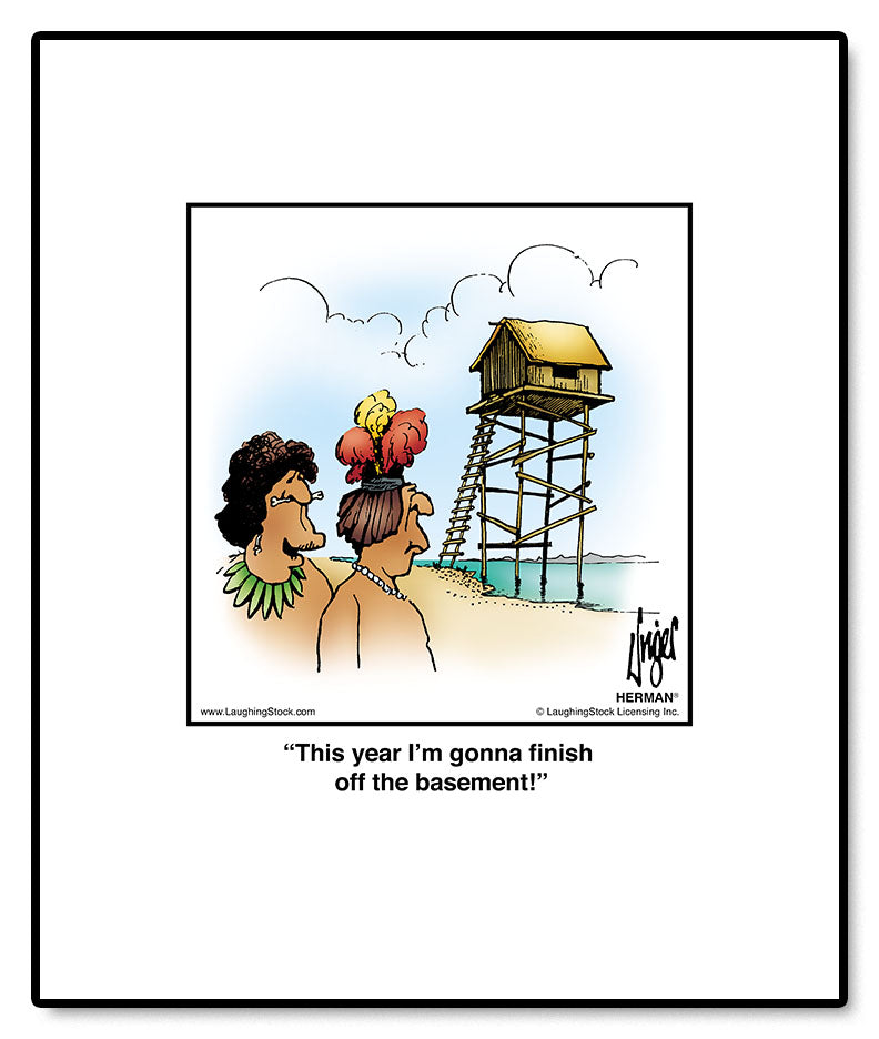 This year I’m gonna finish off the basement!