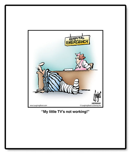 My little TV’s not working!