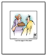 Load image into Gallery viewer, I put two eggs in this cake!