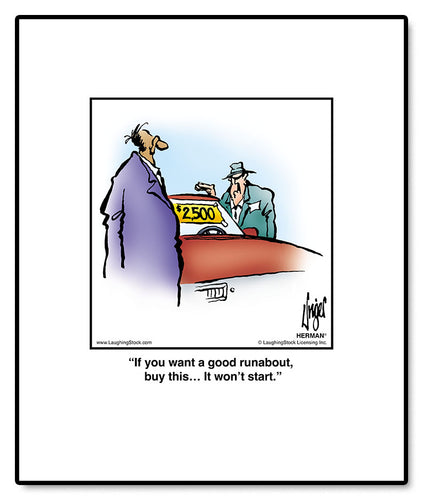 If you want a good runabout, buy this… It won’t start.