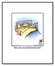Load image into Gallery viewer, Mom, look, we made Grandad smile!