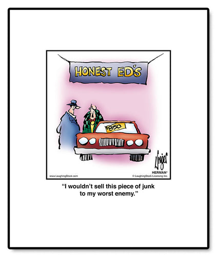 I wouldn’t sell this piece of junk to my worst enemy.