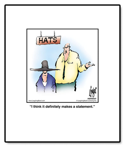 I think it definitely makes a statement.