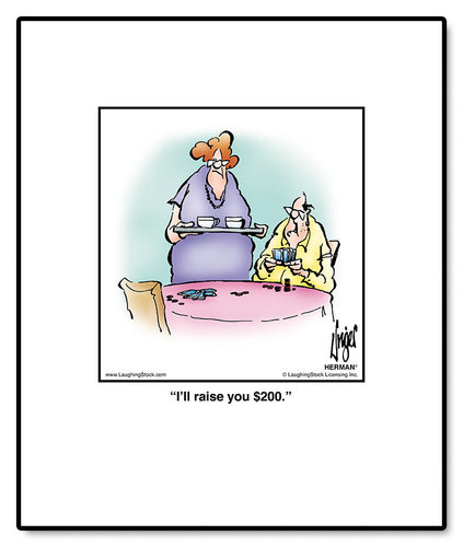 I’ll raise you $200.