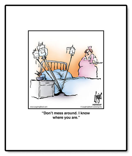 Don’t mess around. I know where you are.