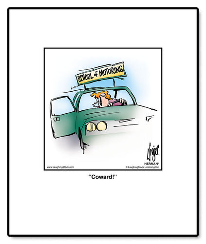 Coward!