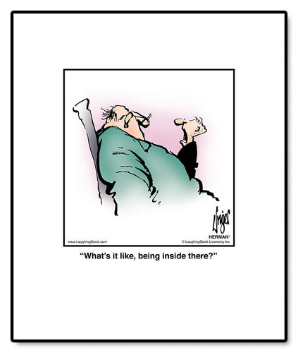 What’s it like, being inside there?