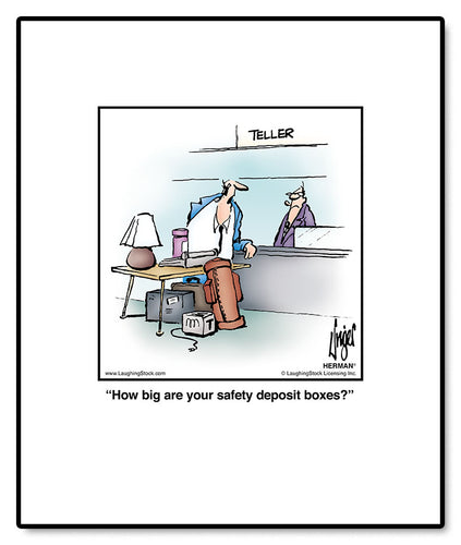 How big are your safety deposit boxes?
