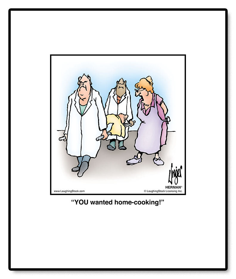 YOU wanted home-cooking!