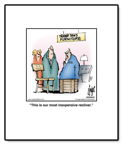 This is our most inexpensive recliner.