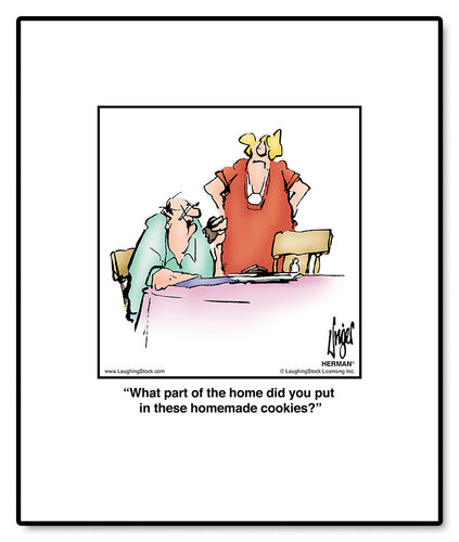 What part of the home did you put in these homemade cookies?