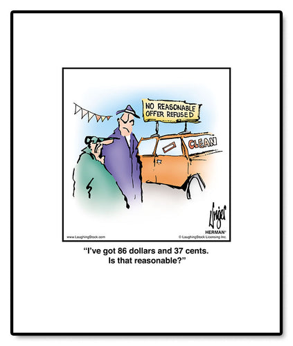 I’ve got 86 dollars and 37 cents. Is that reasonable?