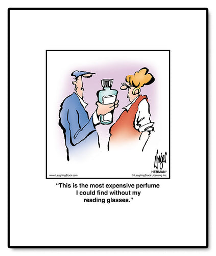 This is the most expensive perfume I could find without my reading glasses.