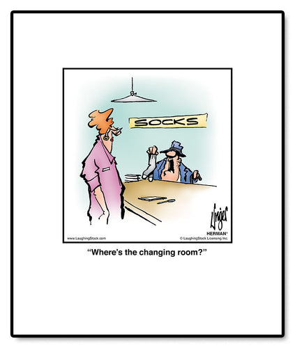 Where’s the changing room?