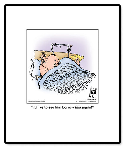 I’d like to see him borrow this again!