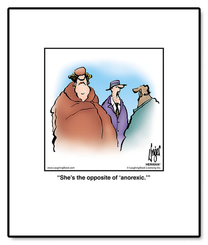 She’s the opposite of ‘anorexic.’