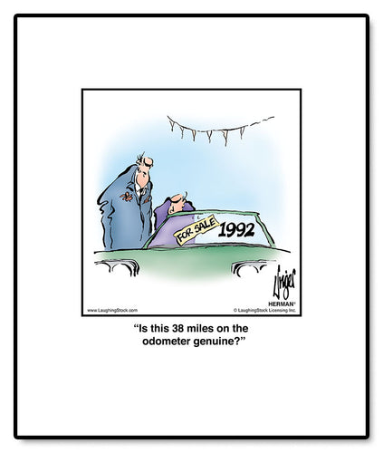 Is this 38 miles on the odometer genuine?