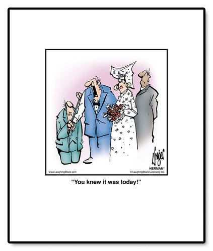 You knew it was today!