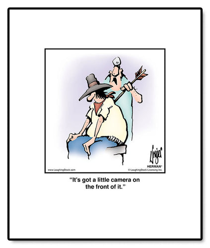 It’s got a little camera on the front of it.