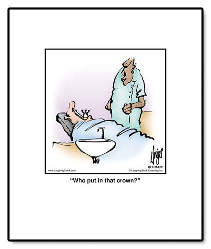 Who put in that crown?