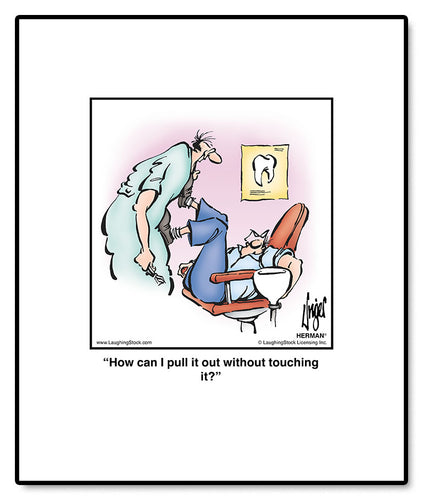 How can I pull it out without touching it?