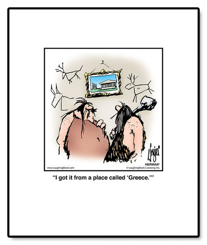 I got it from a place called ‘Greece.’