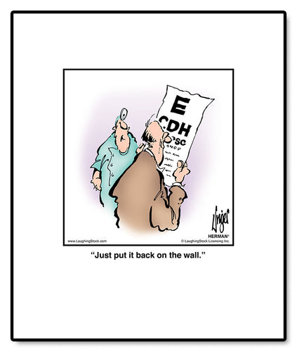 Just put it back on the wall.