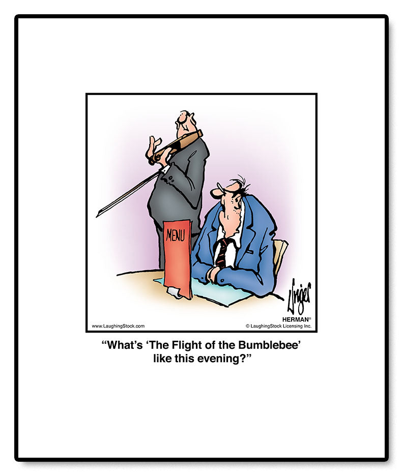 What’s ‘The Flight of the Bumblebee’ like this evening?