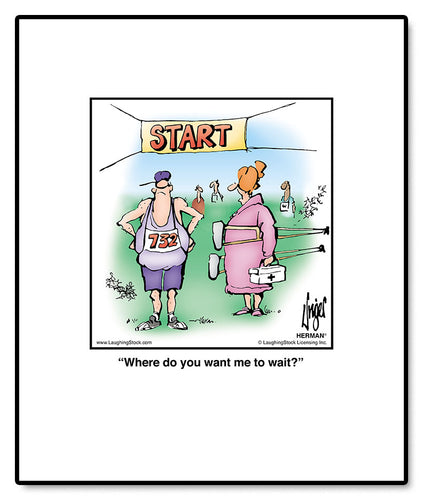 Where do you want me to wait?