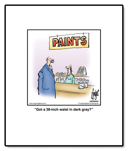 Got a 38-inch waist in dark gray?