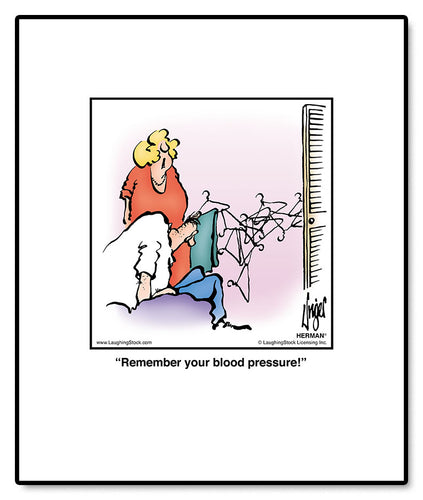 Remember your blood pressure!