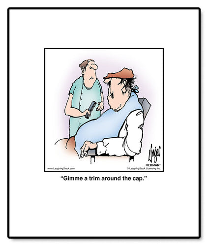 Gimme a trim around the cap.