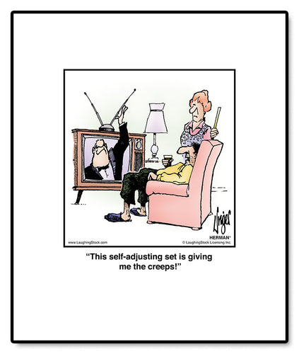 This self-adjusting set is giving me the creeps!