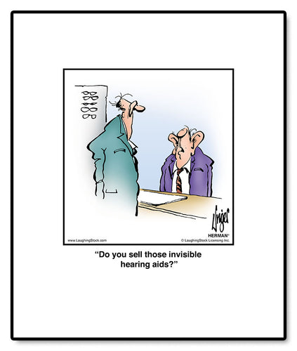 Do you sell those invisible hearing aids?